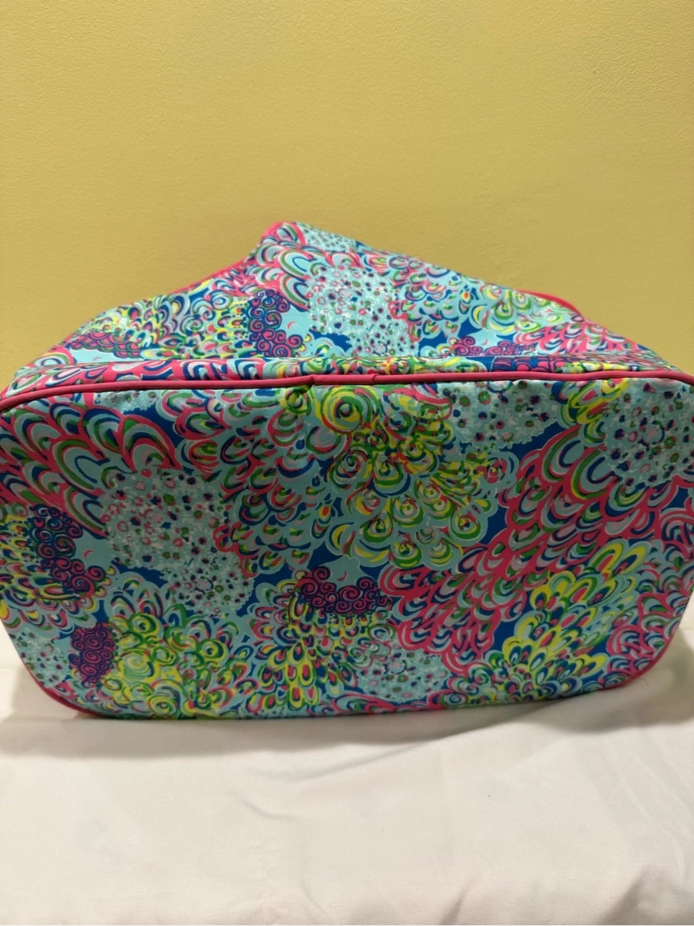 Lilly Pulitzer insulated party cooler in Lilly’s Lagoon print